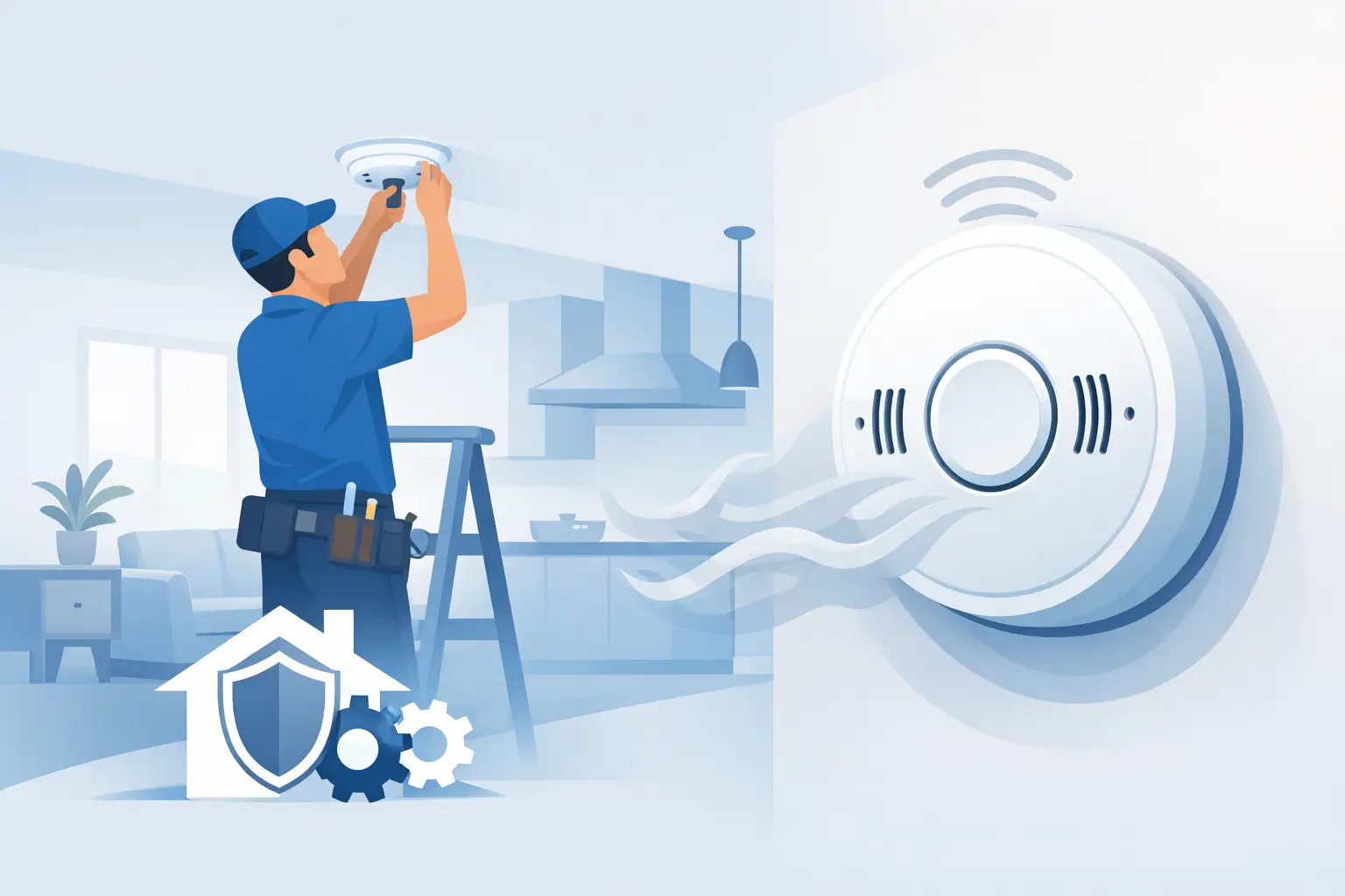 Carbon Monoxide Detector Installation at Home Carbon Monoxide Detector Installation at Home