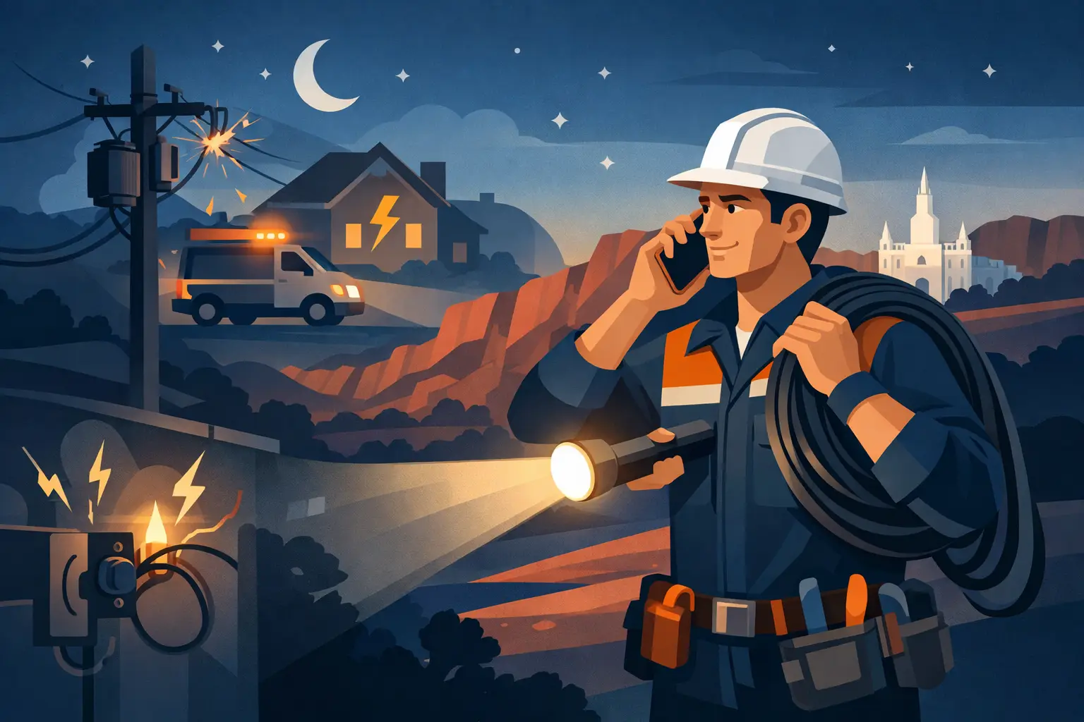 Emergency Electrician St George Help Now