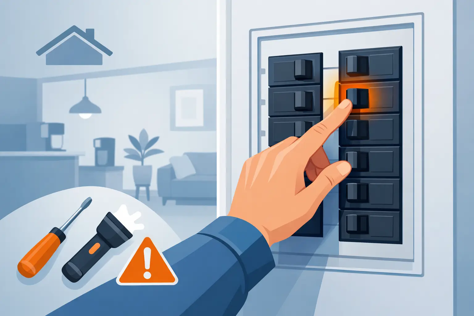 How to Reset Tripped Breakers Safely in Your Home