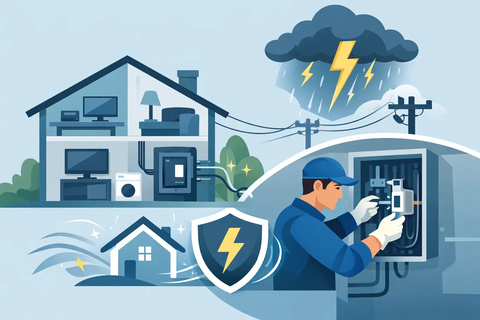 Whole House Surge Protector Installation Whole House Surge Protector Installation