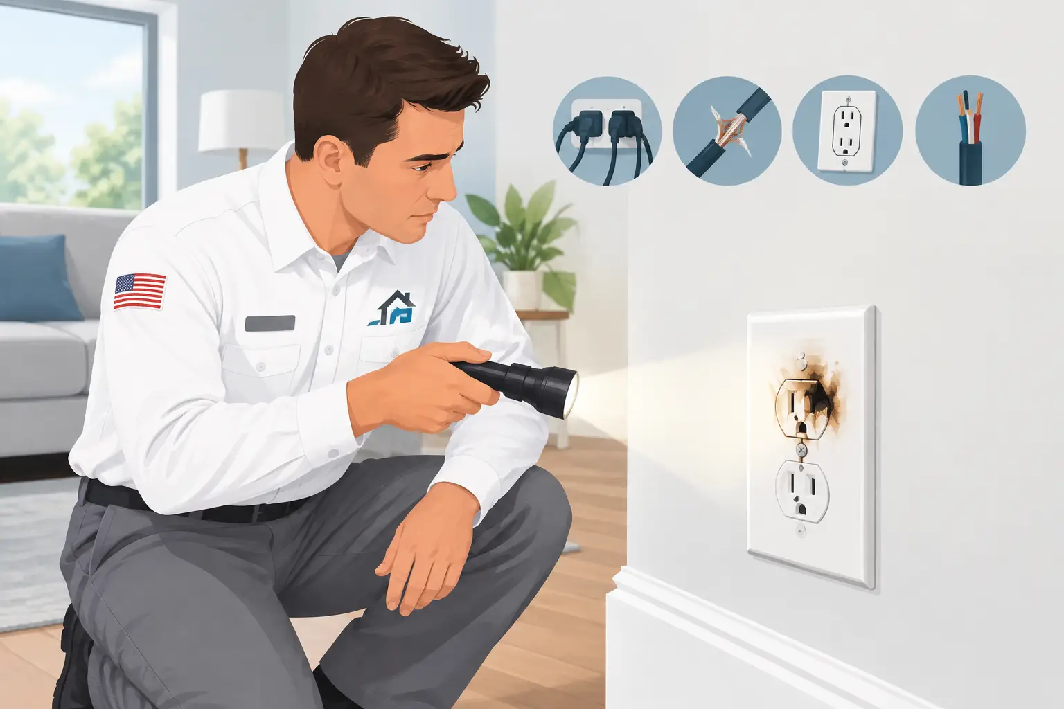 Common Causes of Burning Outlets in Your Home Common Causes of Burning Outlets in Your Home