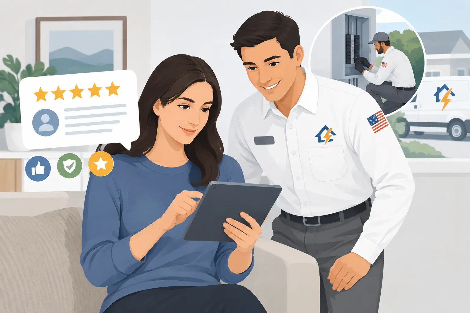 How to Read Electrician Service Reviews With Confidence
