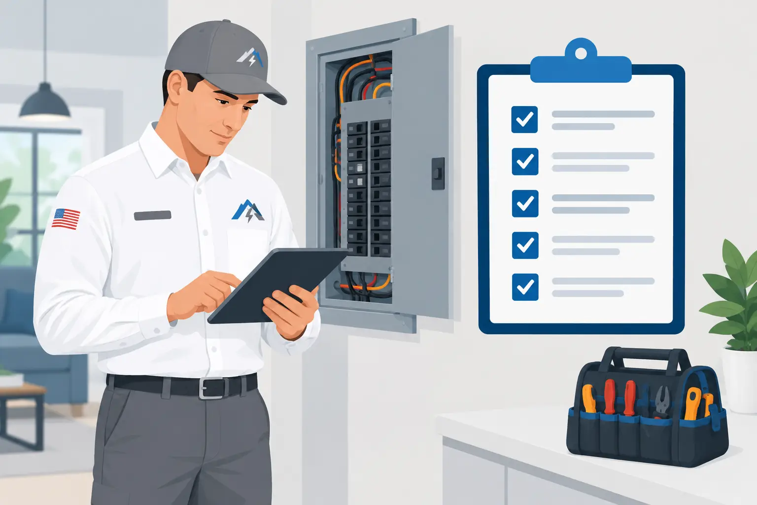 Electrical Service Quality Review Checklist