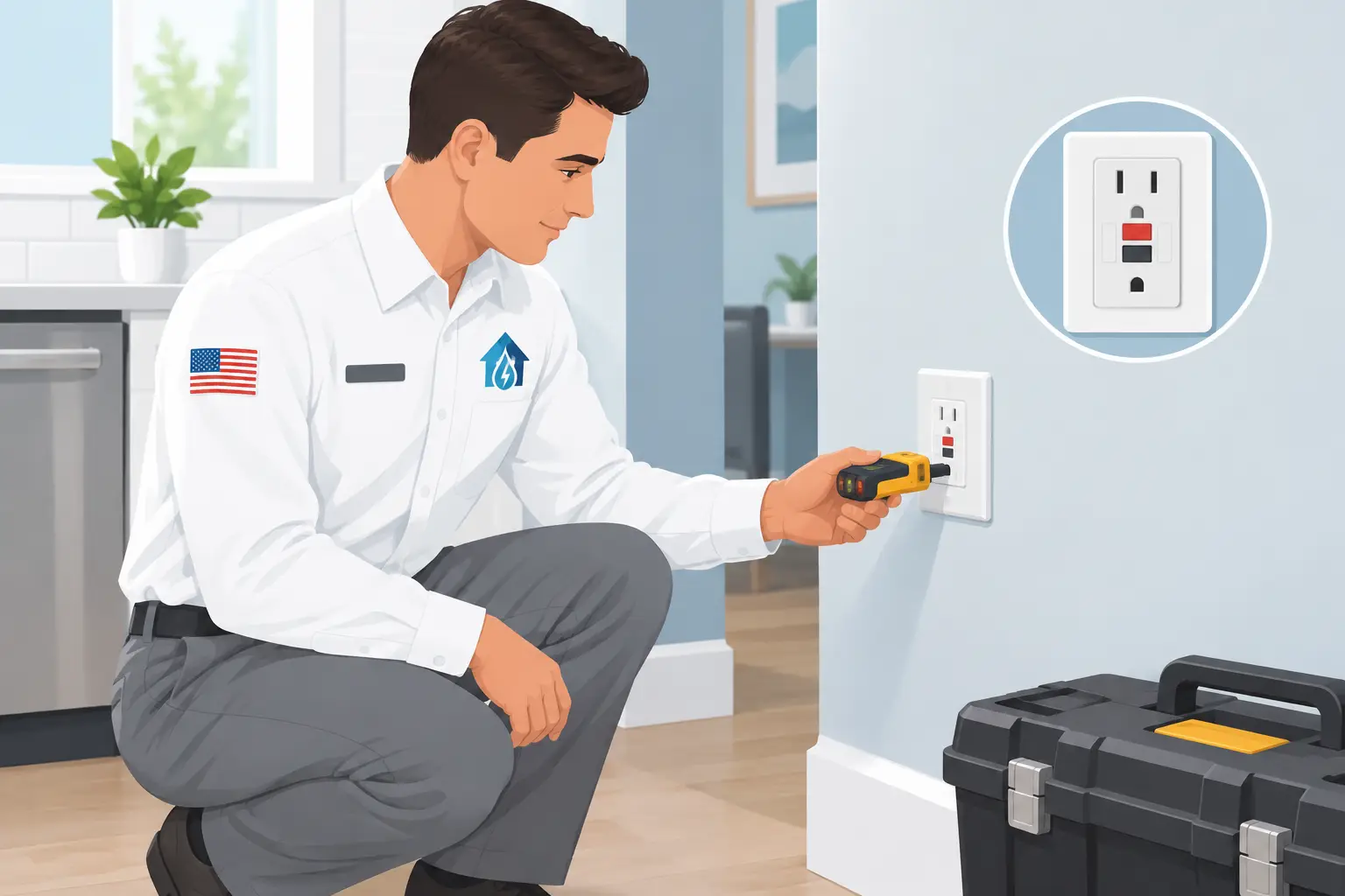 How to Test GFCI Outlets Safely at Home